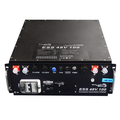 Dobra cena Standardowe akumulatory do magazynowania energii słonecznej 1C 48V100Ah z ochroną BMS i komunikacją RS232/485, obudowa PP online