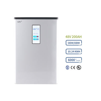 Dobra cena CE UL 51.2v 48v 100ah 200ah Montowana na ścianie l 10kWh Akumulator Lifepo4 do domowego magazynowania energii słonecznej Akumulator Lifepo4 online