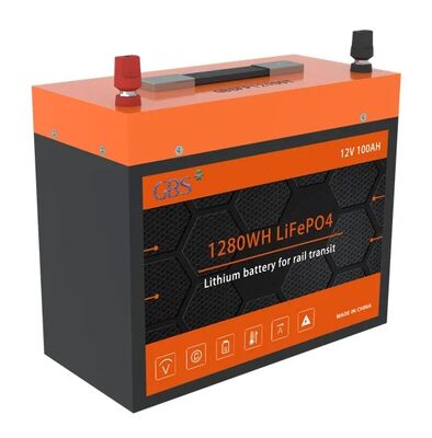 Dobra cena Zielona ochrona środowiska 12v 100ah 200ah Litium Iron Phosphate Battery for Rail Transit online